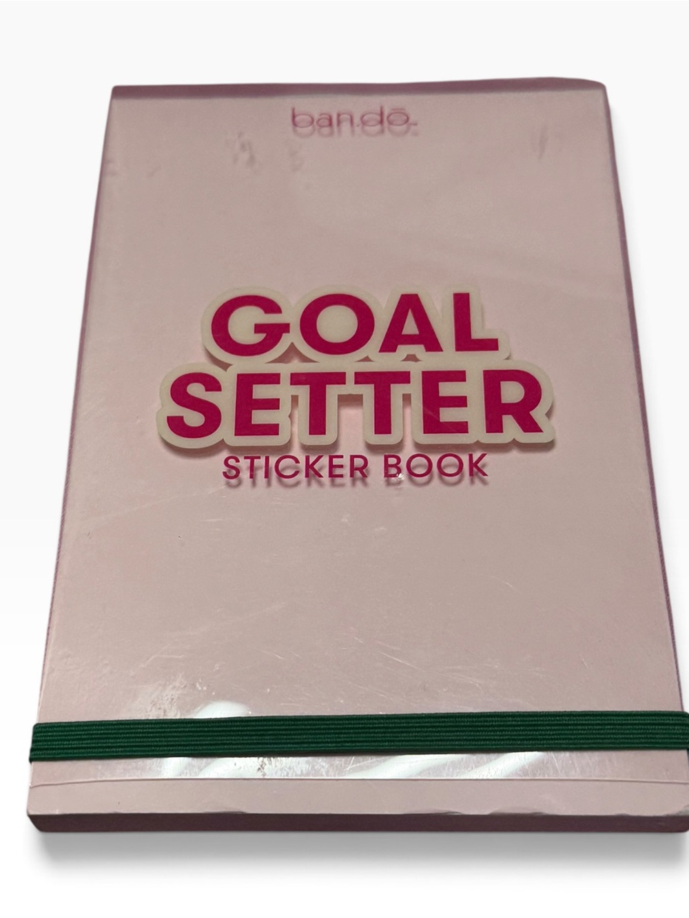Ban.do Goal Setter Sticker Book Pink Planner Stickers NWT 2022